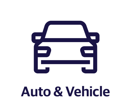 Illustration of the front of a car - auto & vehicle 